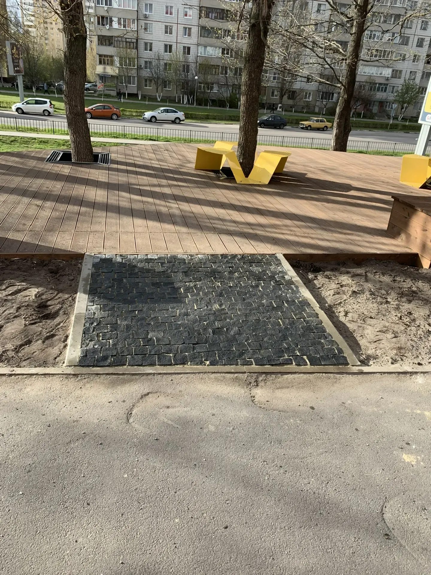 Пиленая брусчатка