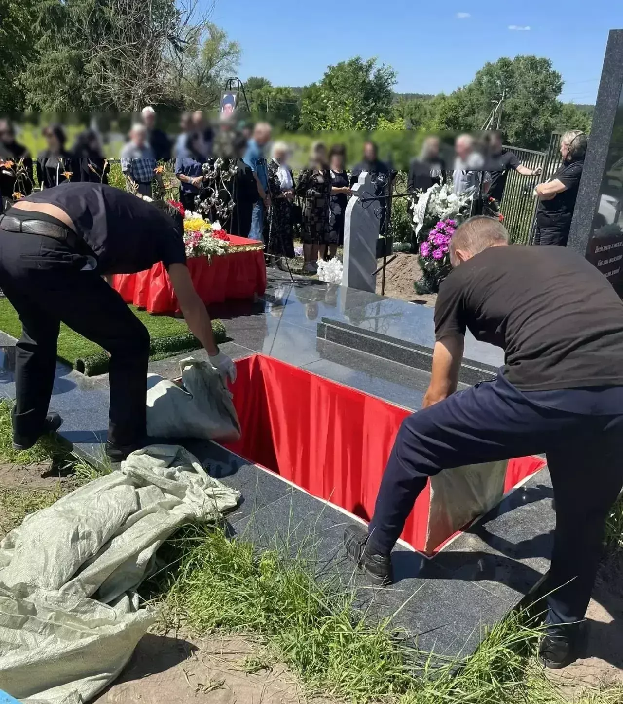 Подхоронение в Старом Осколе